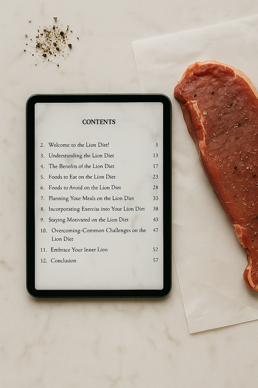 Beginner’s Lion Diet