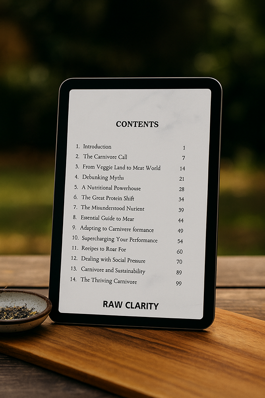 Carnivore Lion Diet Cookbook